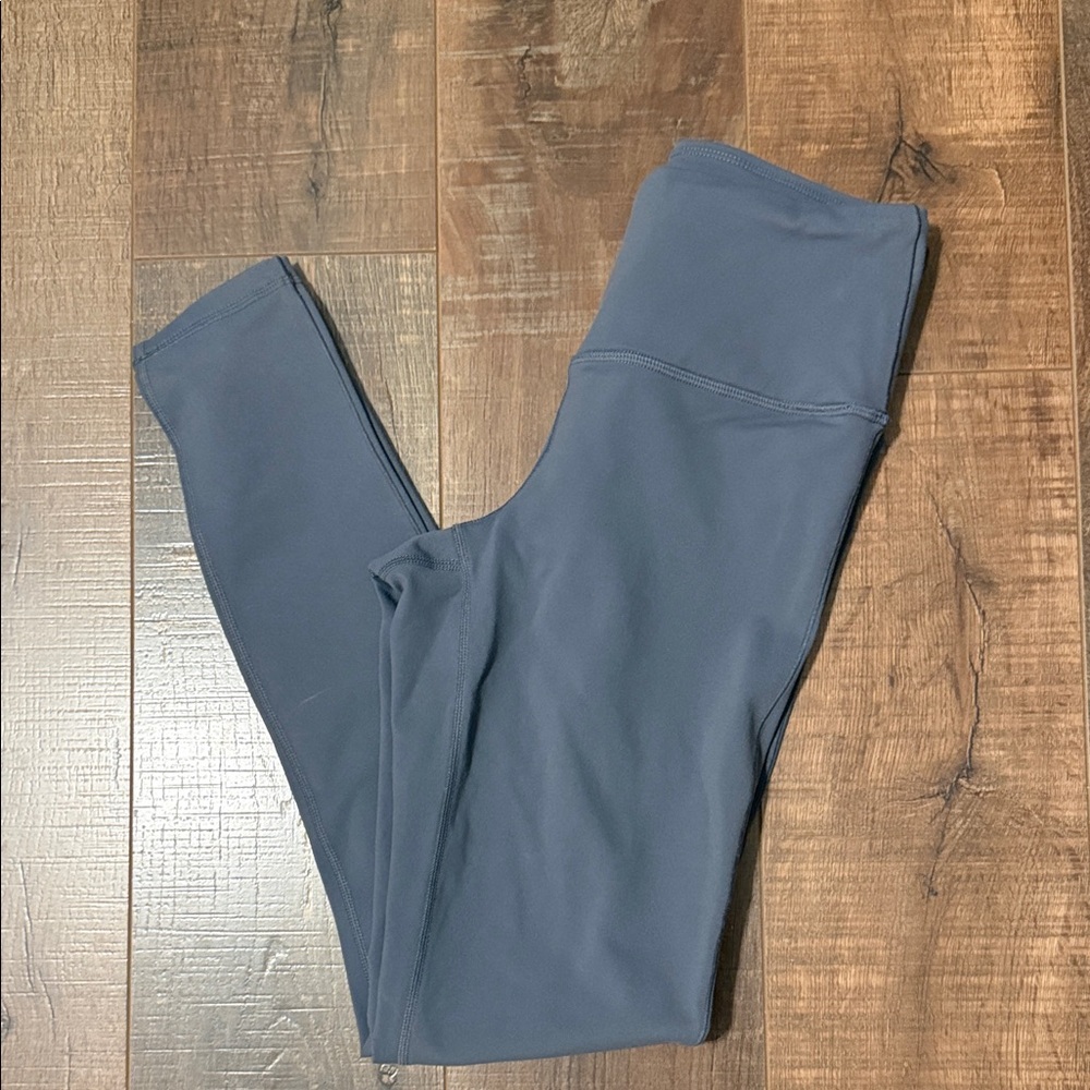 Prana Slate-Blue High-Rise Women’s Performance Leggings